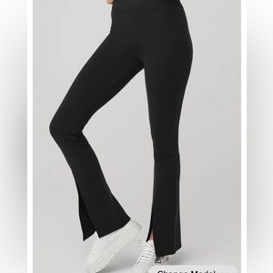 Alo Airbrush High Waisted Split Legging